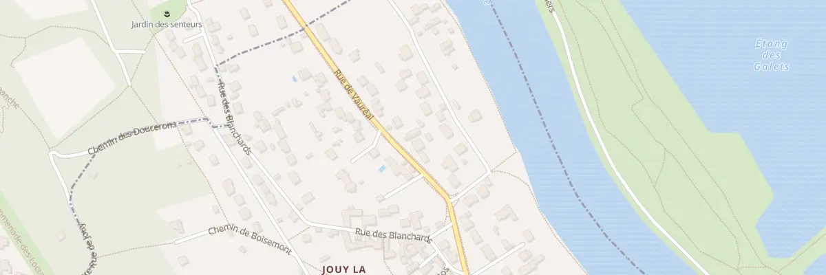 Plan du 46 Rue de Vauréal à Jouy-le-Moutier
