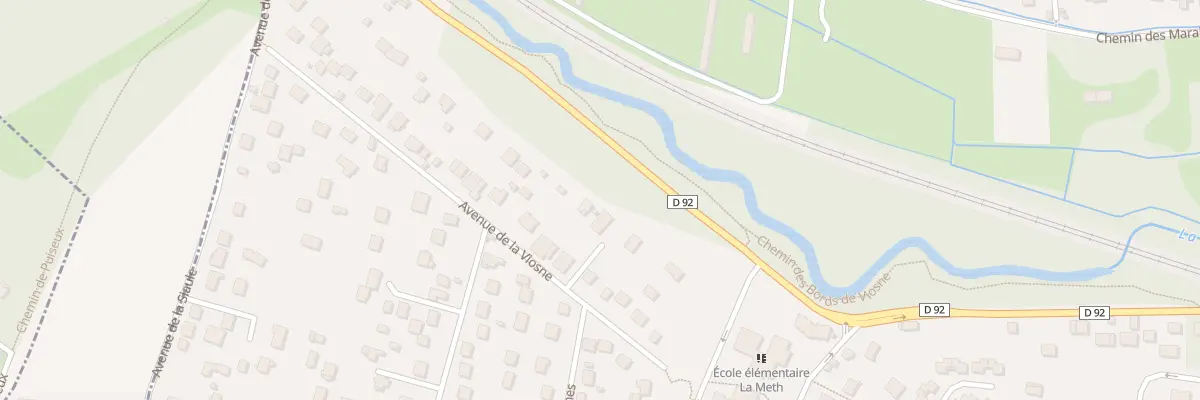 Plan du 34A Rte d’Ableiges à Osny