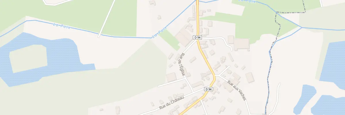 Plan du 45 Rue de l’Eglise à Famechon