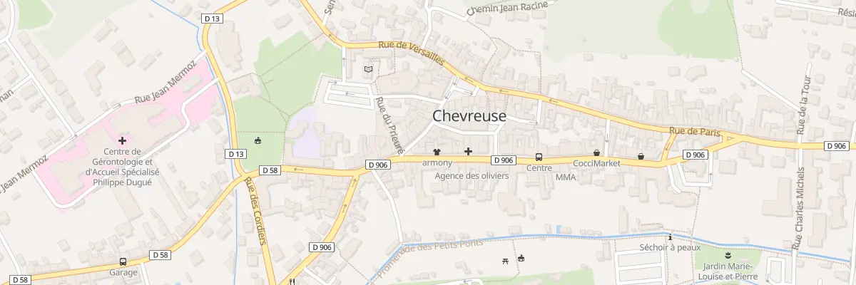 Plan du 64 Rue de la Division Leclerc à Chevreuse