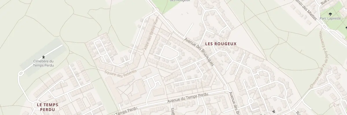 Plan du 18 Sq des Retentis à Jouy-le-Moutier