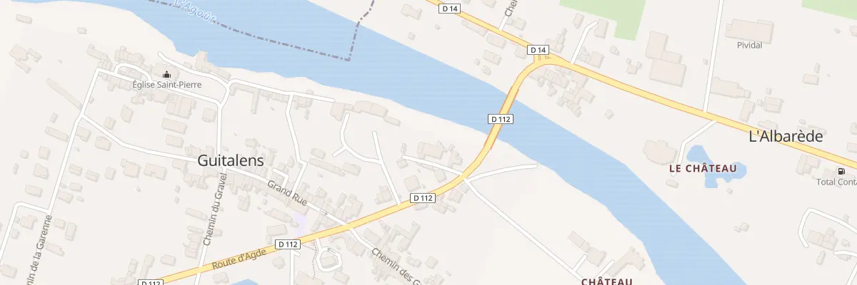 Plan du 40 Imp du Pont à Guitalens-L’Albarède