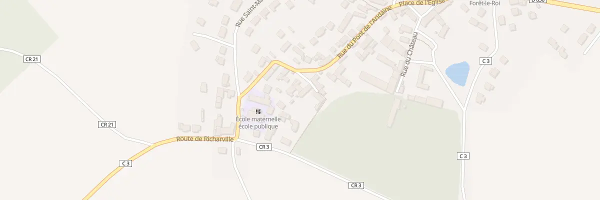 Plan du 2 Rle Trinquart à La Forêt-le-Roi