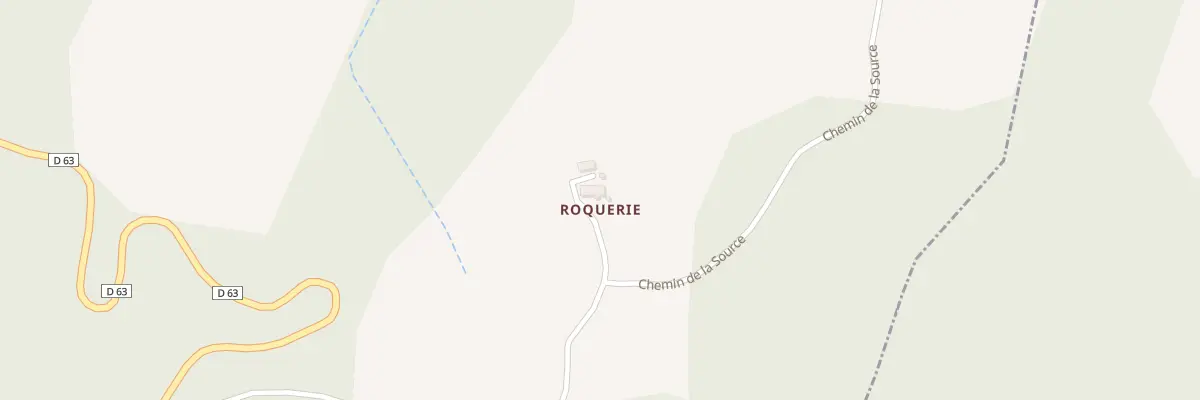 Plan du 125A Roquerie à Peyrefitte-du-Razès