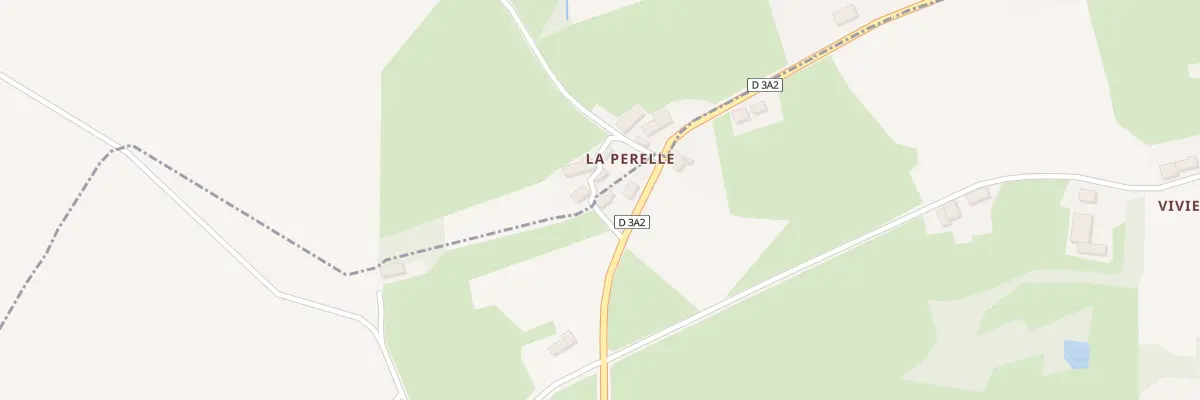 Plan du 11 La Perelle à Tercillat