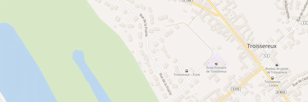 Plan du 33 Rue de la Prairie à Troissereux