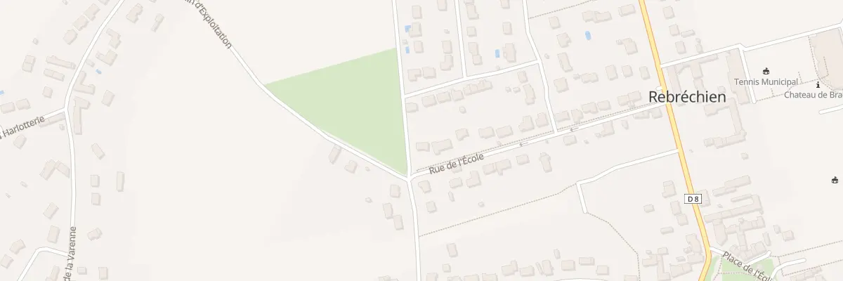 Plan du 32 Rue de l’Ecole à Rebréchien