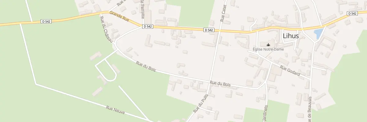 Plan du 4 Rue du Bois à Lihus