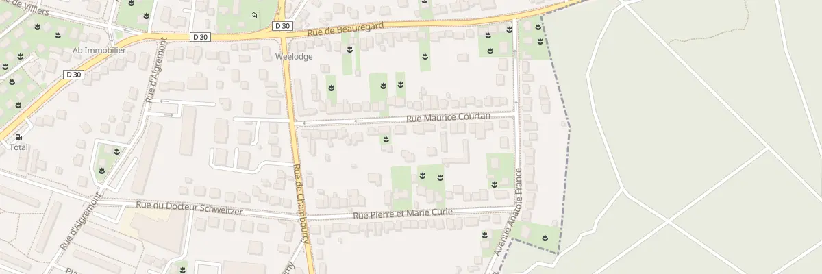 Plan du 20 Rue Maurice Courtan à Poissy