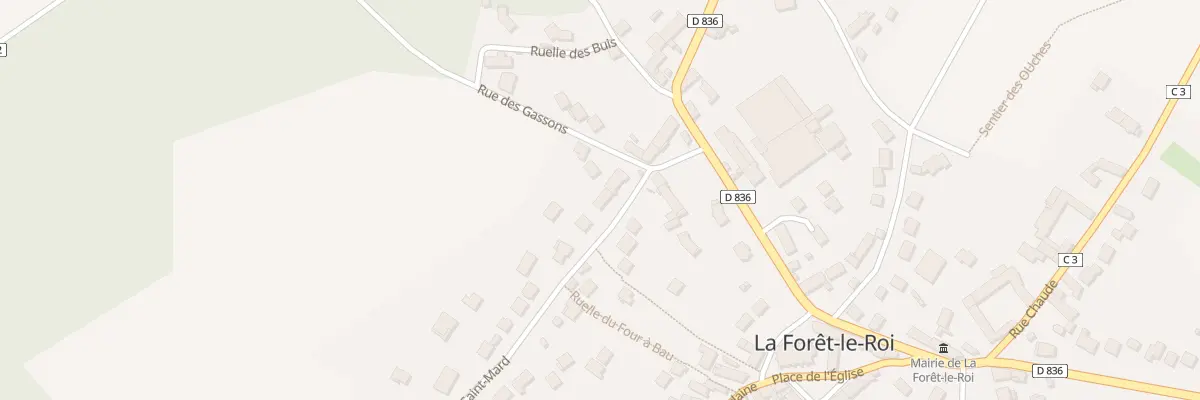 Plan du 10 Rue Saint Mard à La Forêt-le-Roi