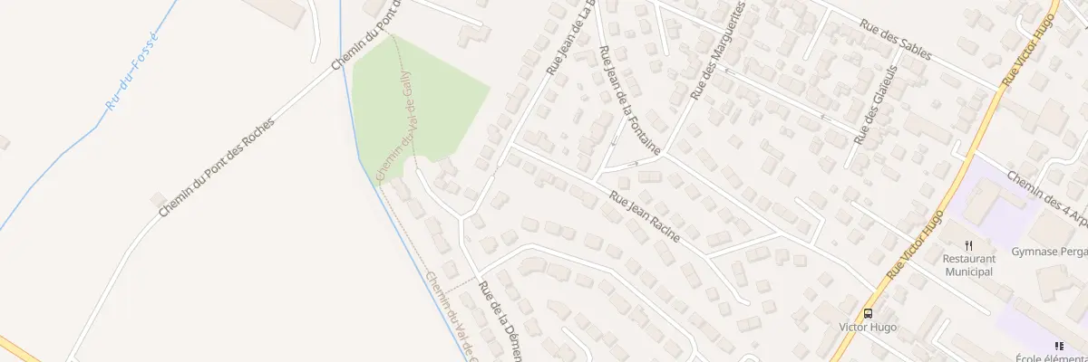 Plan du 29 Rue Racine à Fontenay-le-Fleury
