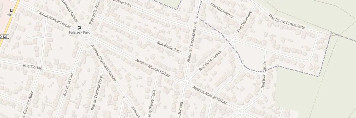Plan du 1B Rue Emile Zola à Bois-d’Arcy