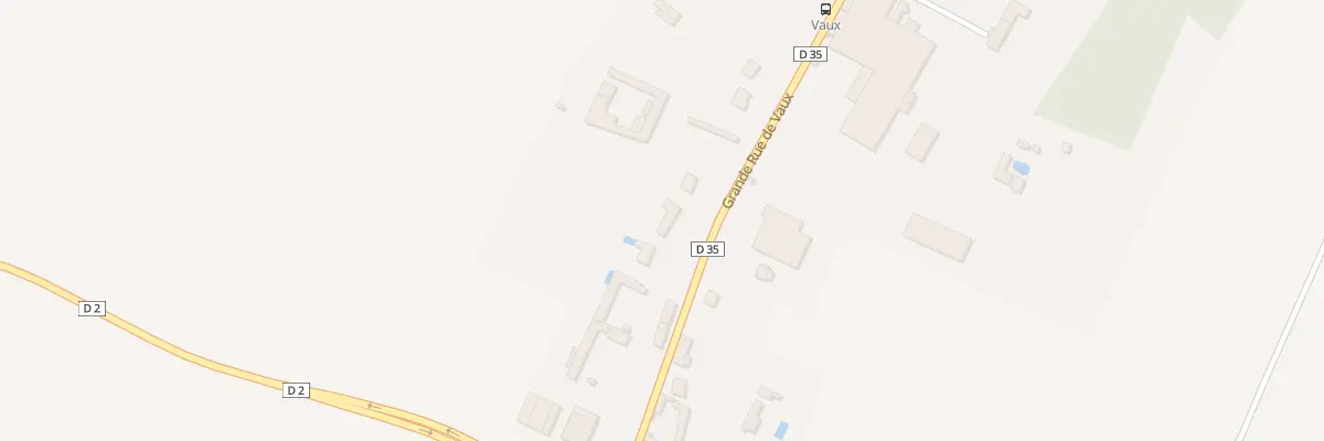 Plan du 7 Gr Grande Rue de Vaux à Berneuil-en-Bray
