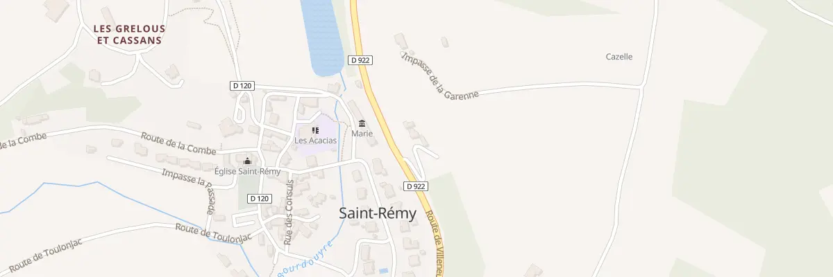 Plan du 5057 Les Taillades à Saint-Rémy