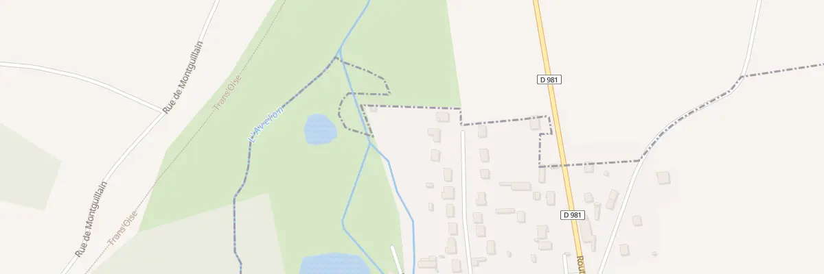 Plan du 8 Rue du Moulin à Aux Marais