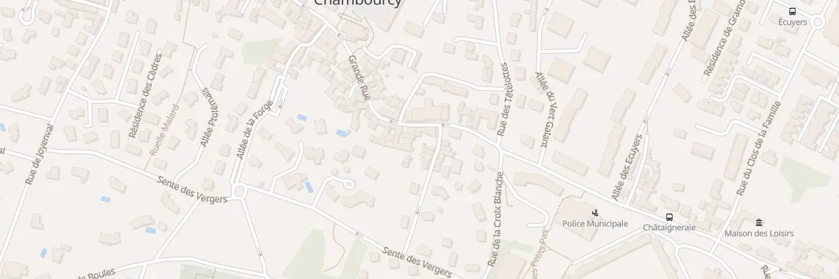 Plan du 3 Gr Grande Rue à Chambourcy
