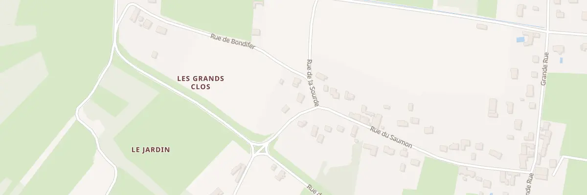 Plan du 40 Rue du Saumon à Bou