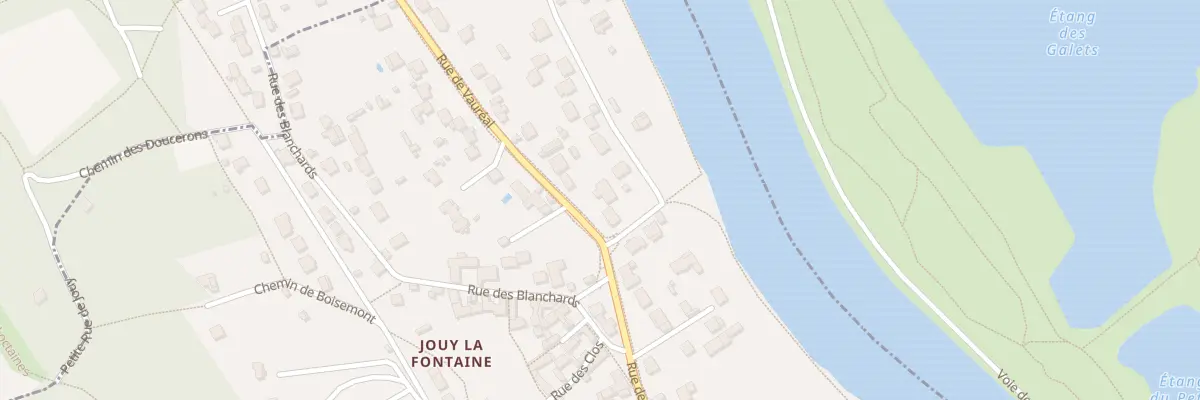 Plan du 40 Rue de Vauréal à Jouy-le-Moutier