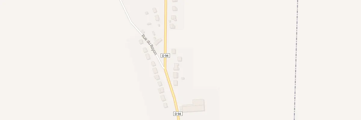 Plan du 72 Rue de la Gare à Famechon