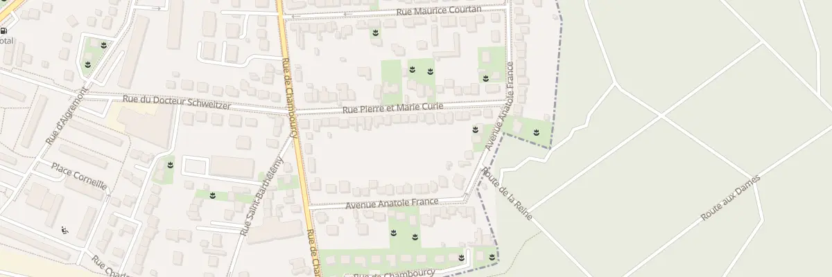 Plan du 26 Rue Pierre et Marie Curie à Poissy