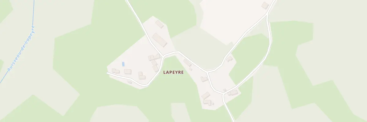 Plan du 4 Lapeyre à Pionnat
