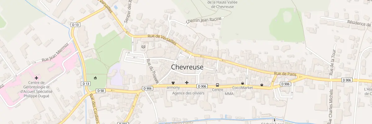 Plan du 4 Pl des Halles à Chevreuse