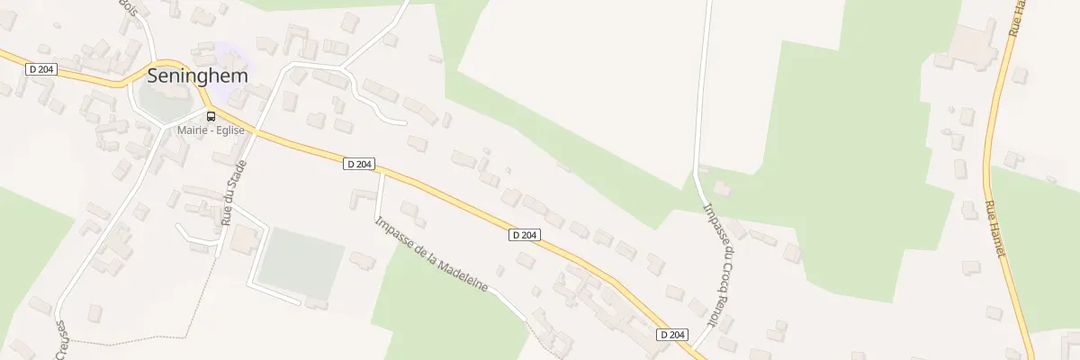 Plan du 68A Rue Principale à Seninghem