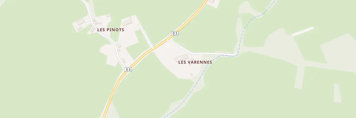 Plan du 5055 Les Varennes à Saint-Dizier-les-Domaines