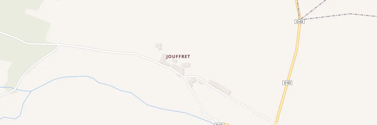 Plan du 16 Jouffret à Montgradail