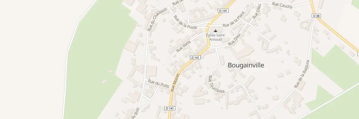 Plan du 8 Rue Moiret à Bougainville