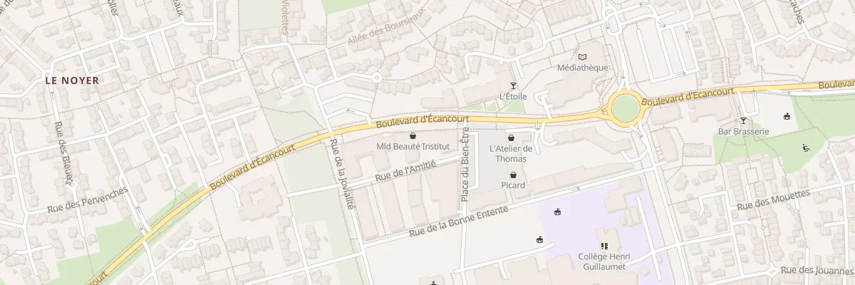 Plan du 4 Rue de l’Amitie à Jouy-le-Moutier