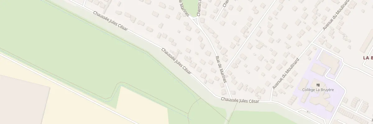 Plan du 140 Chs Jules César à Osny