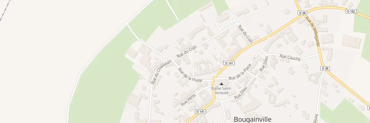 Plan du 5138 Rue du Chausson à Bougainville