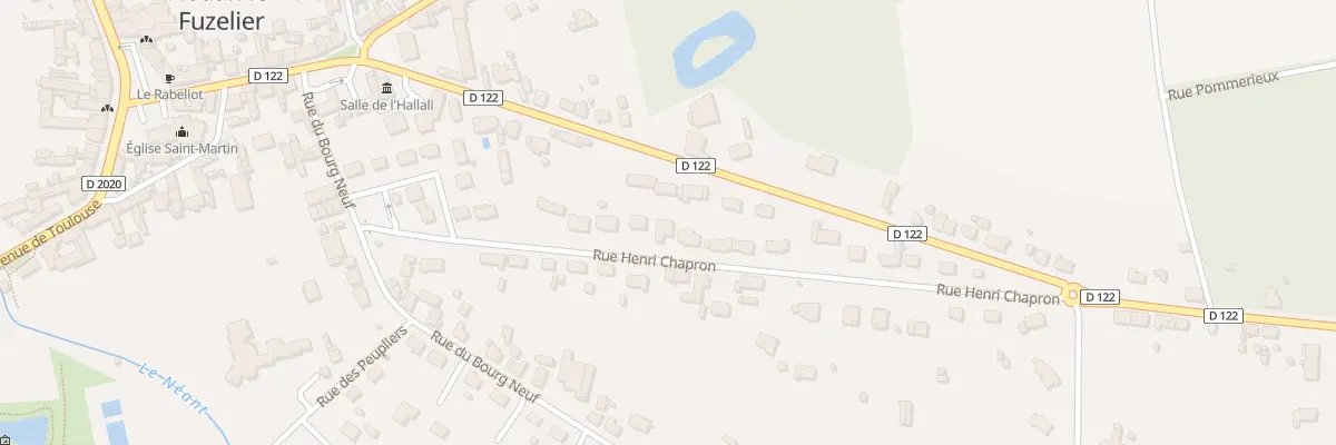 Plan du 15 Rue Henri Chapron à Nouan-le-Fuzelier