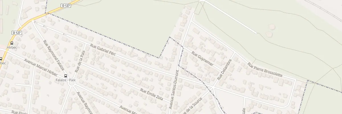 Plan du 65 Av Santos Dumont à Bois-d’Arcy