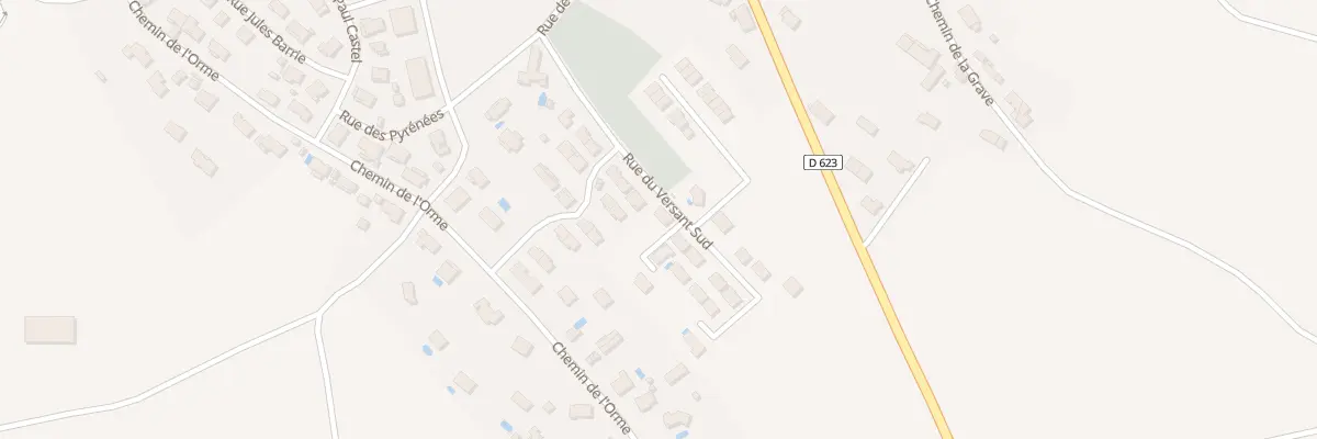 Plan du 3 Rue d’Aramon à Villasavary