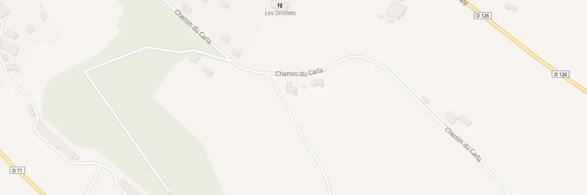 Plan du 244 La Gasserote-Sud à Saint-Papoul