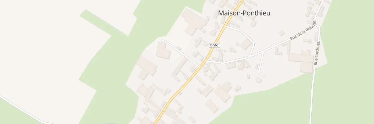 Plan du 5043 Rue d’Yvrench à Maison-Ponthieu