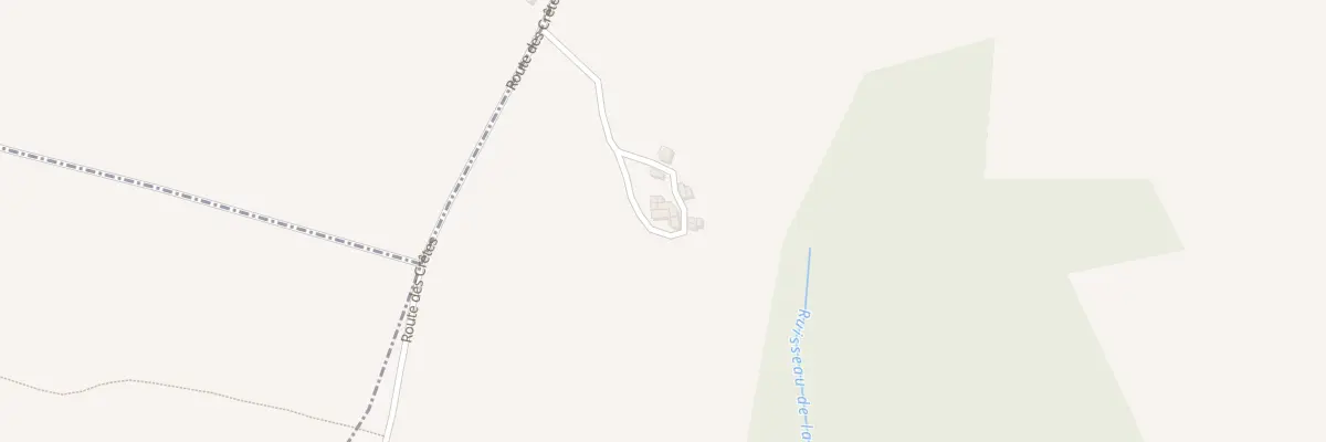 Plan du 410 Rte des Crêtes à Puycalvel