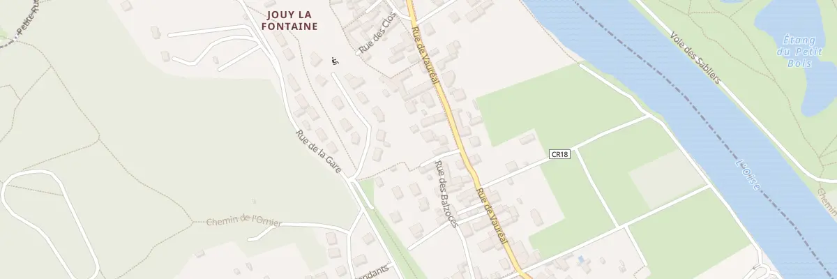 Plan du 17 Rue de Vauréal à Jouy-le-Moutier