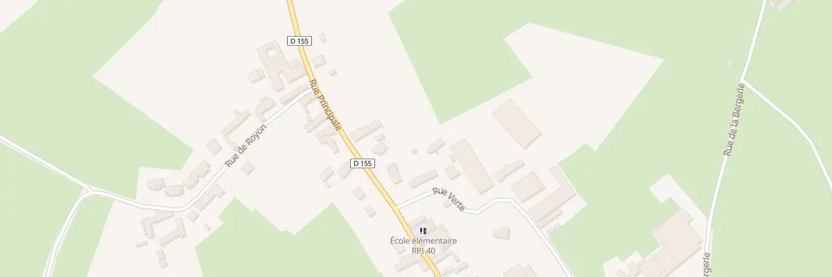 Plan du 63 Rue Principale à Sains-lès-Fressin