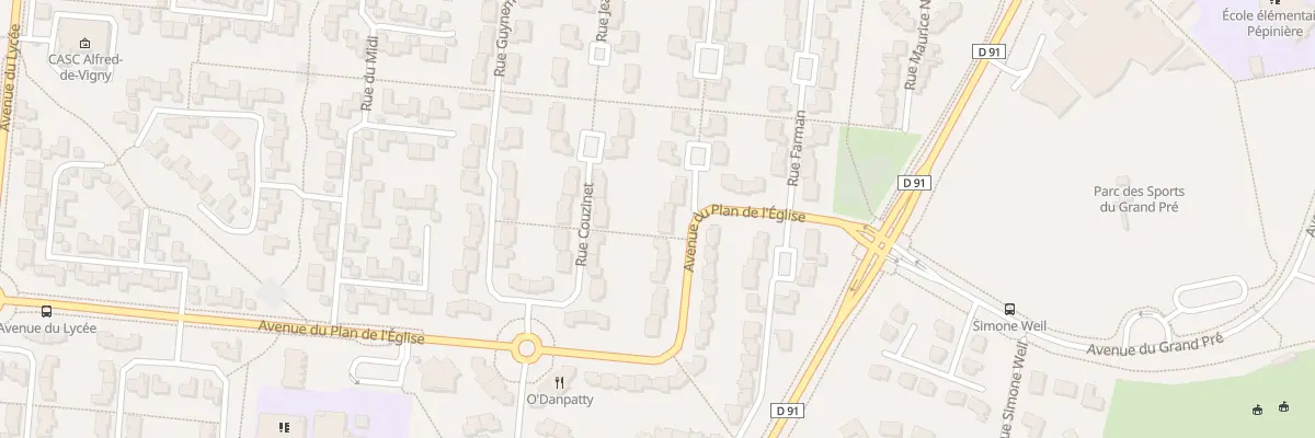 Plan du 12 Av du Plan de l’Eglise à Voisins-le-Bretonneux
