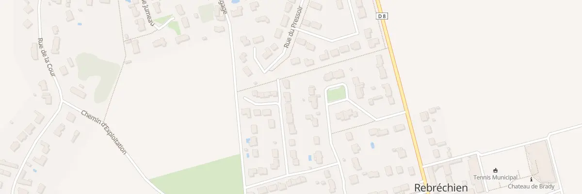 Plan du 30 Rue du Rayon d’Or à Rebréchien