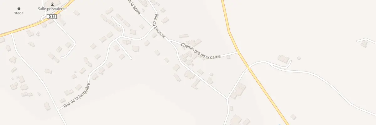Plan du 3 Rue du Bouscat à Lasgraisses