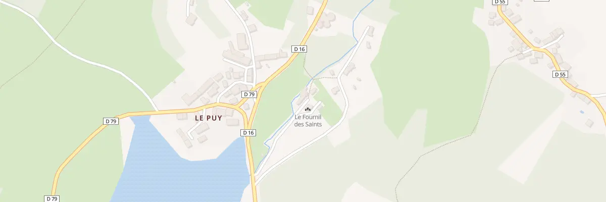 Plan du 1 Le Moulin du Puy à Chamberaud