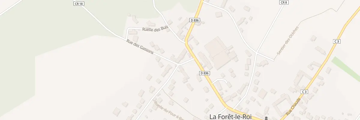 Plan du 6 Rue Saint Mard à La Forêt-le-Roi