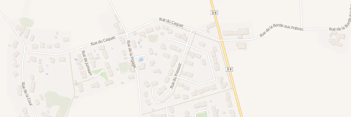 Plan du 2 Rue du Pressoir à Rebréchien