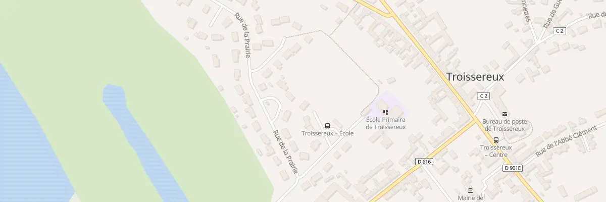 Plan du 13 Rue de la Prairie à Troissereux