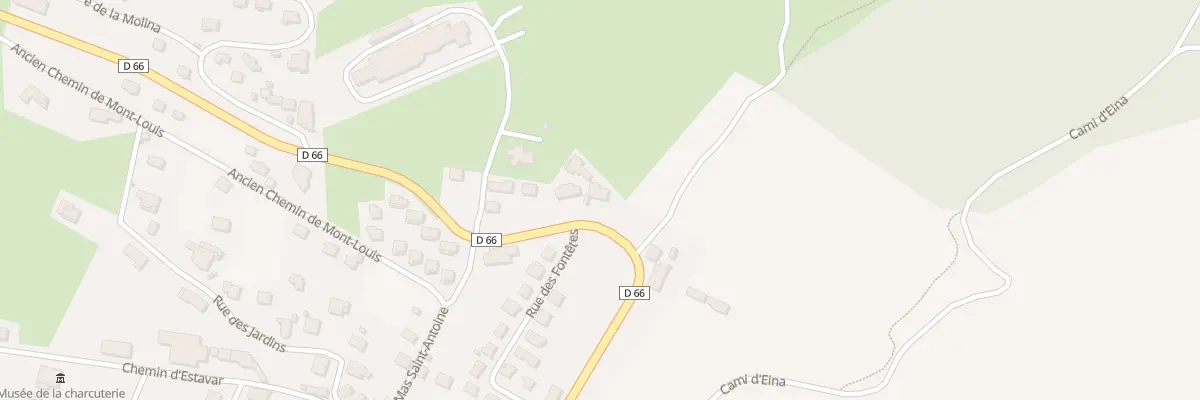 Plan du 6 Av du Roussillon à Saillagouse