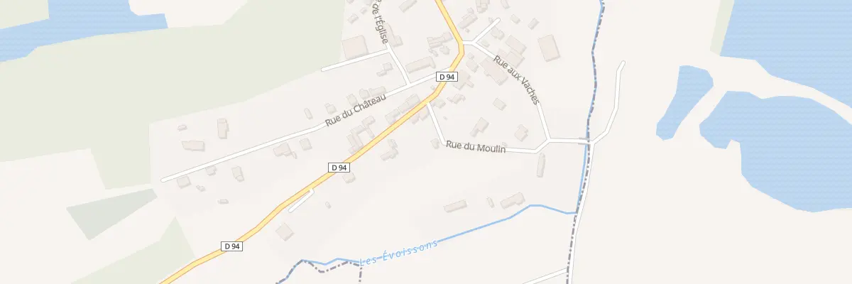 Plan du 21 Rue de Bergicourt à Famechon